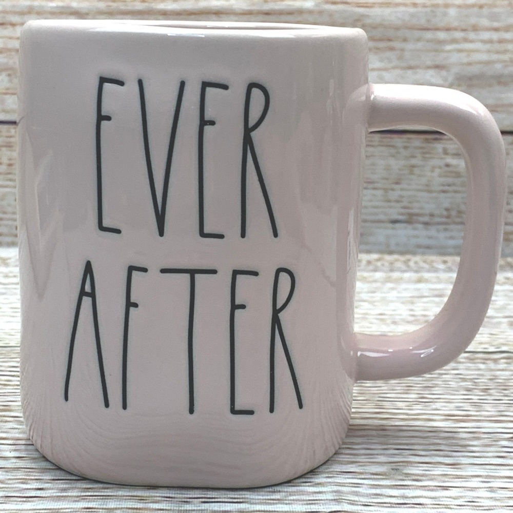 Rae Dunn Artisan Collection by Magenta Ever After Mug Pale Pink Ceramic Unused